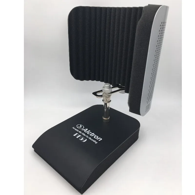 

Alctron PF59 Professional desktop studio microphone screen, mic isolation shield foam, desktop acoustic diffuser screen
