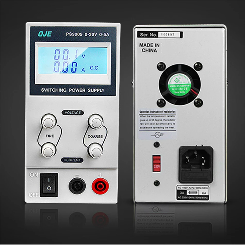

PS3005 30V5A DC LED display switch DC Power Supply protection function 110V US 220V EU
