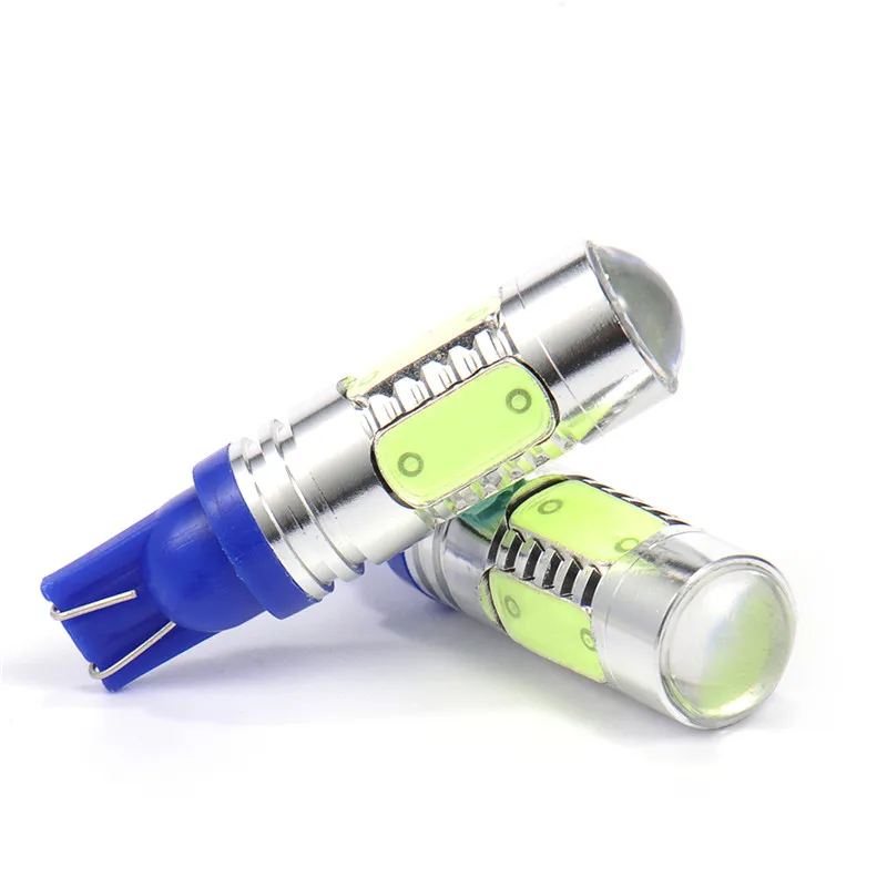 

Super Bright T10 W5w 194 Wide Highlight 7.5W Width Lamp License Plate Trunk Reading Light With Lens BULBS Car Styling