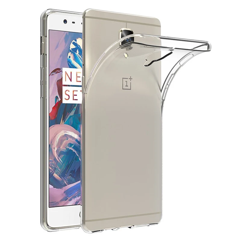 

Transparent Soft TPU Case For Coque Oneplus 3 5 5T 6 6T Back Cover Ultra Thin Phone Shell Capa For One Plus 6T Case Clear Fundas