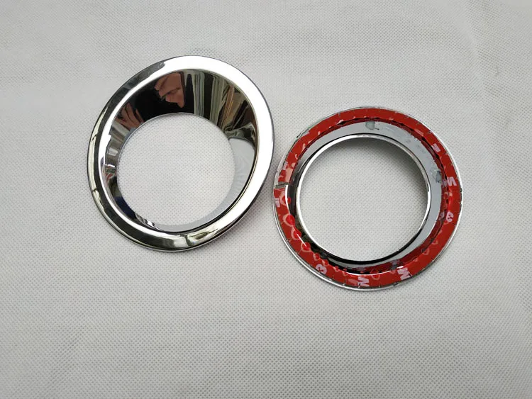 For Nissan qashqai j10 dualis 2013 2012 2011 2010 2008 2 1.6 chrome Rear Tail Fog Light cover  rear fog lamp Trim accessories (5)