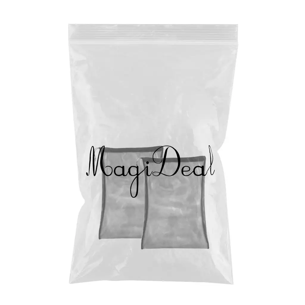 2 Pieces Heavy Duty Carrying Mesh Drawstring Gear Bag For Snorkeling Fins Flippers Sport  Diving Bags