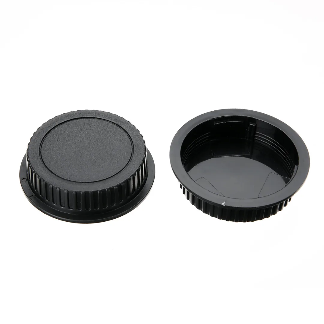 Onsale 5 шт. Новая задняя крышка объектива Пылезащитная Крышка для камеры Canon EF ES-S EOS серии объектива черные чехлы