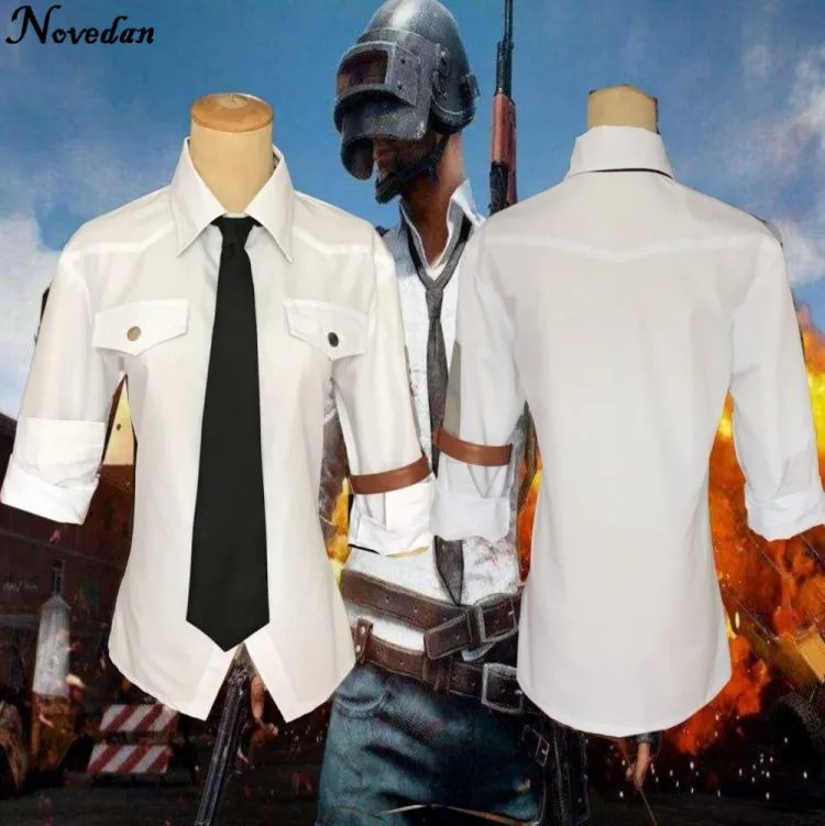 

Pubg Cosplay Shirt Game Pubg Level 3 Helmet And Backpack And T-shirt Cosplay Costume