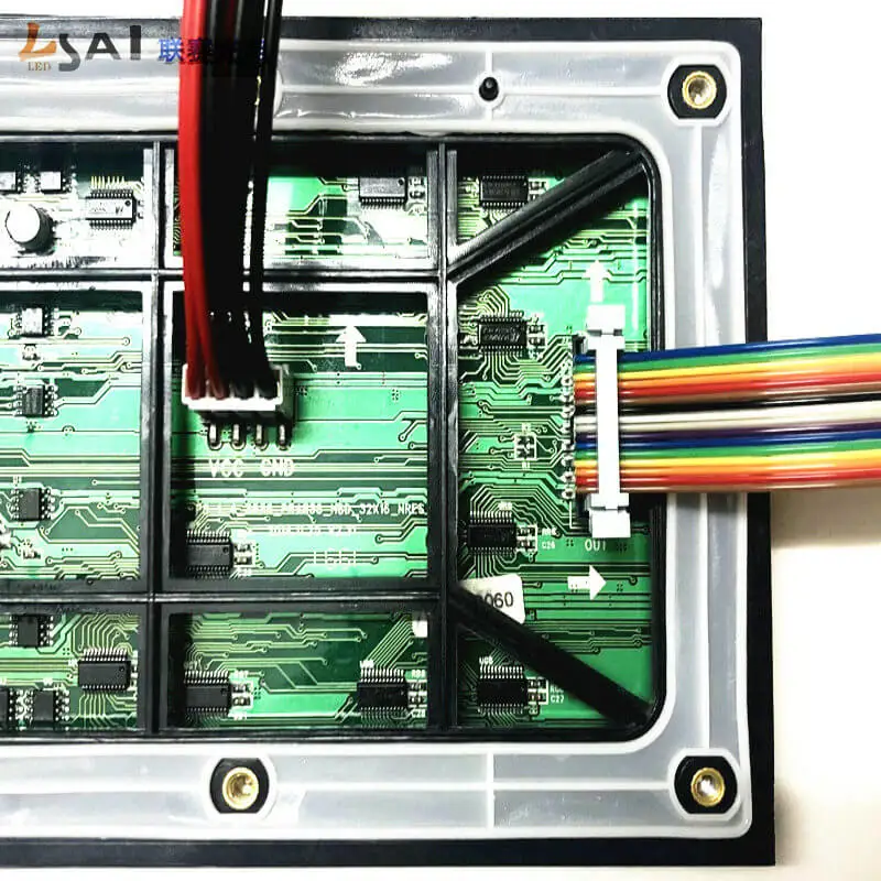 Liansai светодиодный модуль P8 открытый SMD3535 полноцветный светодиодный модуль дисплея 256*128 мм