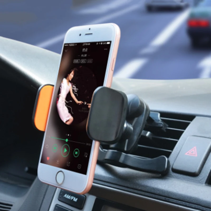 Универсальный автомобильный держатель для смартфона с креплением на