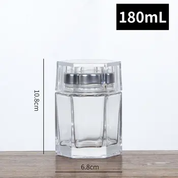 

20pcs 180ml Honey Glass Storage Bottle jar Sugar bowl Jars Spices Sealed Grains Storage Bottles Spice Lemon Honey Pickles Jar