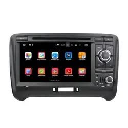 KLYDE 8 Core 7 "2 Din Android 8,0 для Audi TT 2013-2006 автомобильный Радио 2 + 16 ГБ 4 + 32 ГБ 4 ГБ + 64 ГБ Автомобильный мультимедийный аудио стерео DVD