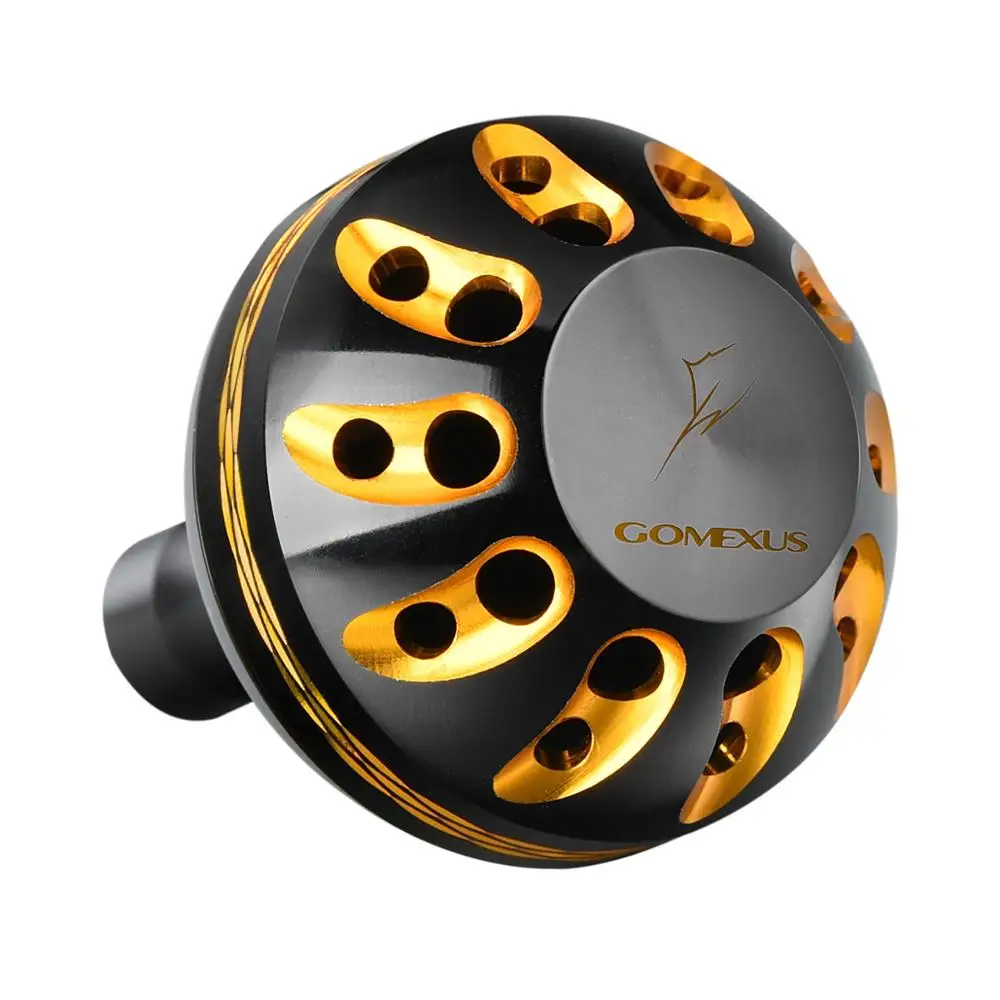 Gomexus ручка для катушки для Daiwa BG Черное золото Revros развертки огонь Crosscast Shimano Sienna AX FX 1500-4000 катушка 35 мм дрель подходит