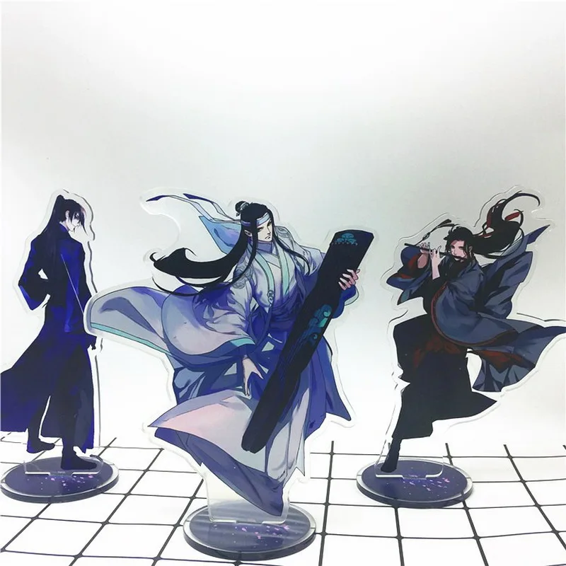 32 типа аниме Mo Dao Zu Shi акриловая фигурка Wei WuXian Lan WangJi Grandmaster Demonic Статуэтка декор для домашнего стола Series2