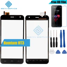 Pour Homtom HT3 D’origine TP Tactile Panneau Parfait Réparation Pièces + outils 100% Écran Tactile D’origine 5.0 pouces Pour Homtom HT3 Pro verre
