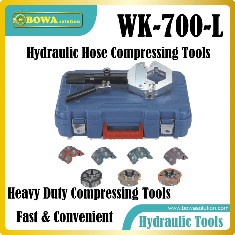 Fast and convenient hydraulic hose compressing tools for vehicles air conditioner pipe hoses (car, truck and bus) Fast and convenient hydraulic hose compressing tools for vehicles air conditioner pipe hoses (car, truck and bus)