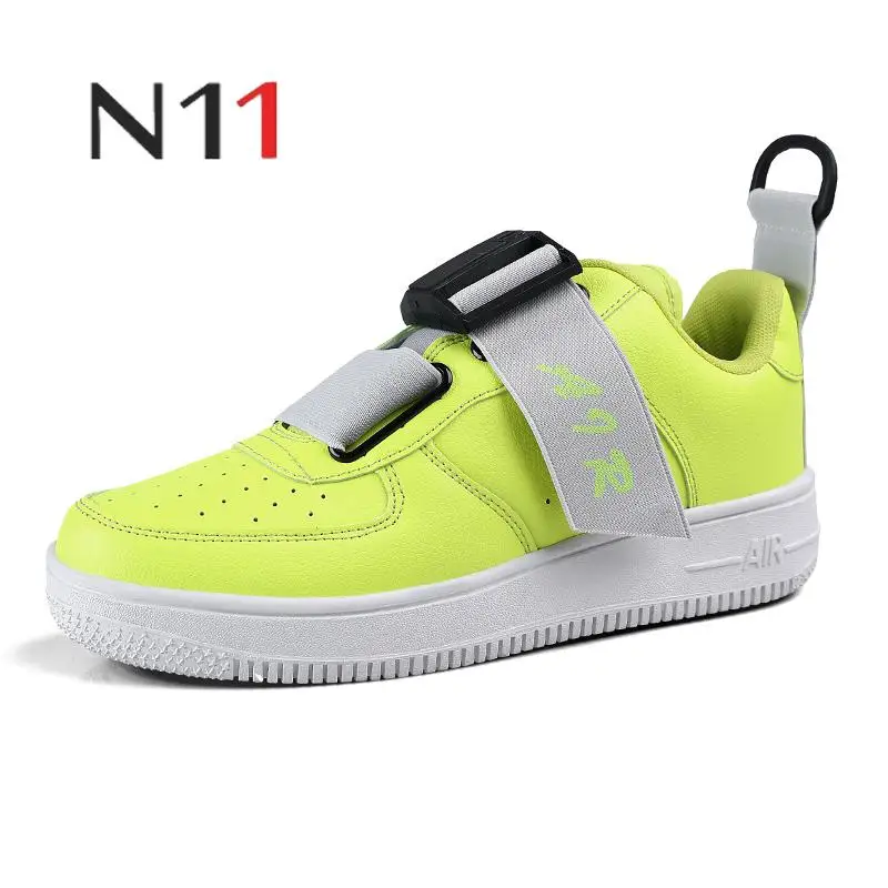 

N112019 men and women fashion breathable shoes high quality non-slip wear-resistant vulcanized shoes casual shoes large size 46