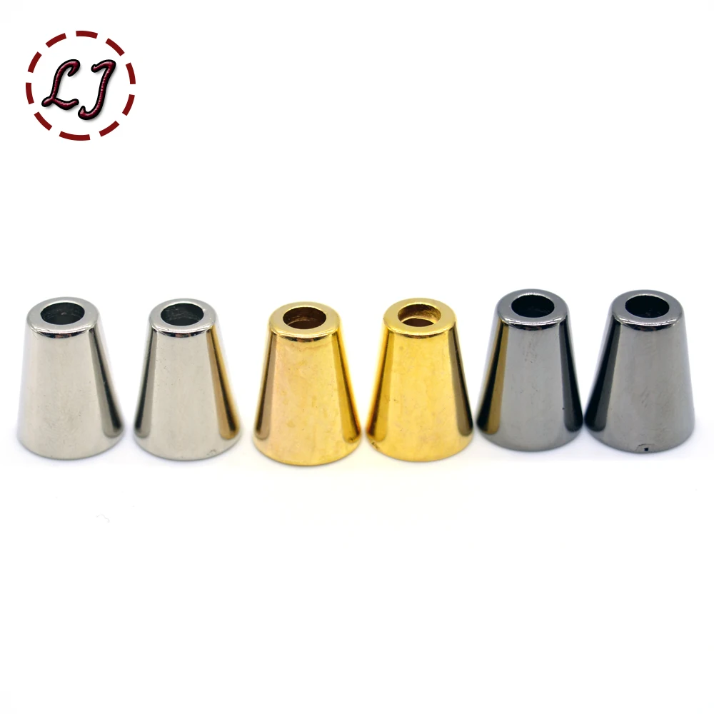 

30pcs/lot silver gold black small cord end plastic stopper Toggle Clip for Paracord Bag Sports Wear Shoes garment accseeories