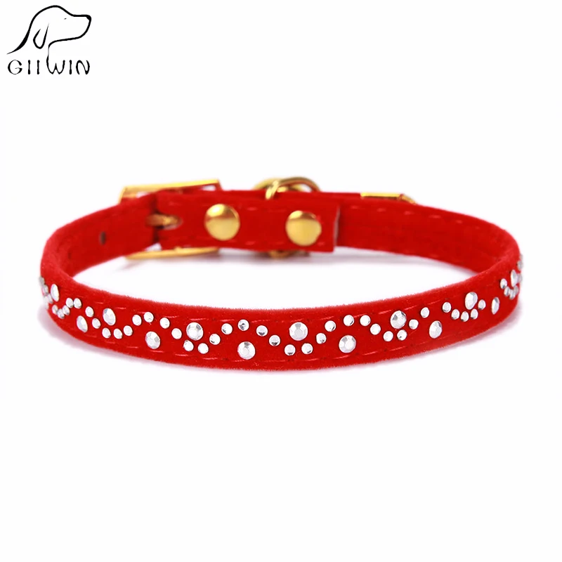 [GIIWIN] Dog Pet Lovely Collars With Bells For Small Medium Dog Cat