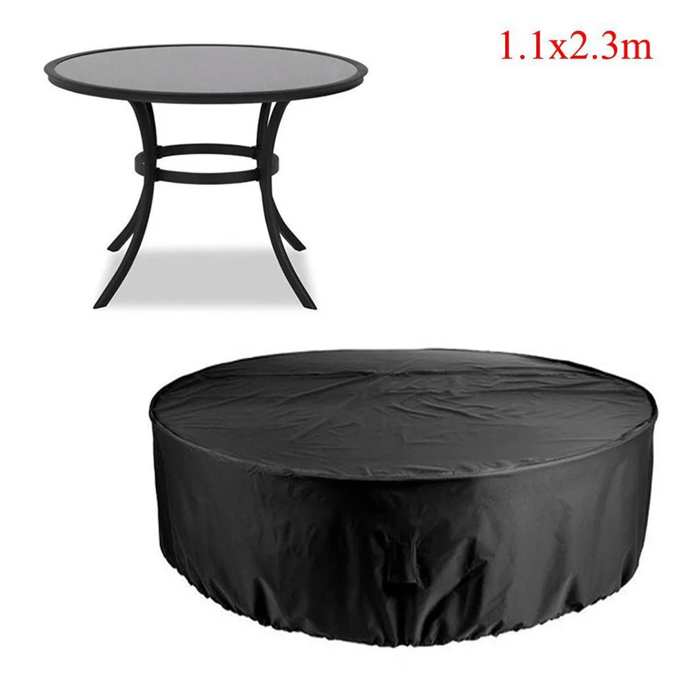 Home furniture Outdoor Garden Round Black Cover Waterproof Outdoor Home Garden Furniture Table Chair Dust Proof Cover Home furniture Outdoor Garden Round Black Cover Waterproof Outdoor Home Garden Furniture Table Chair Dust Proof Cover