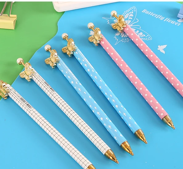 36 шт kawaii автоматические карандаши милые жемчужные механические карандаши с бабочками 0,5 мм детские школьные принадлежности корейское платье-карандаш