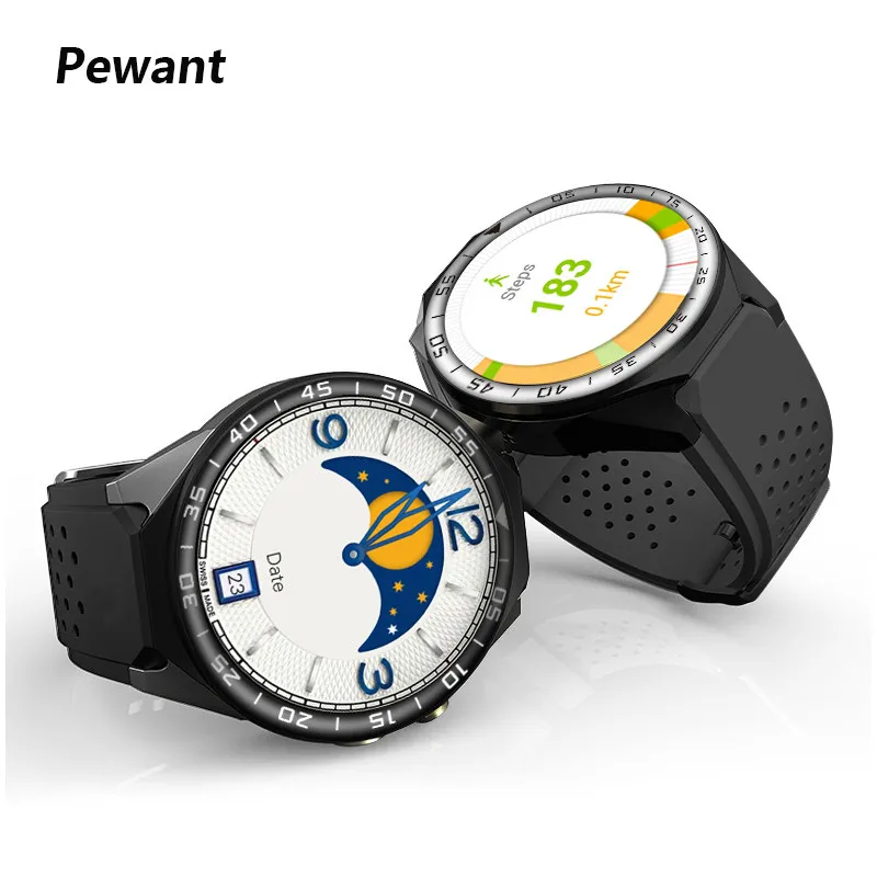 

2018 New Pewant GPS 3G WIFI Smart Watch 2GB RAM 16GB ROM Quad-core Android 5.1 Smartwatch With Fitness Tracker Smartwatches