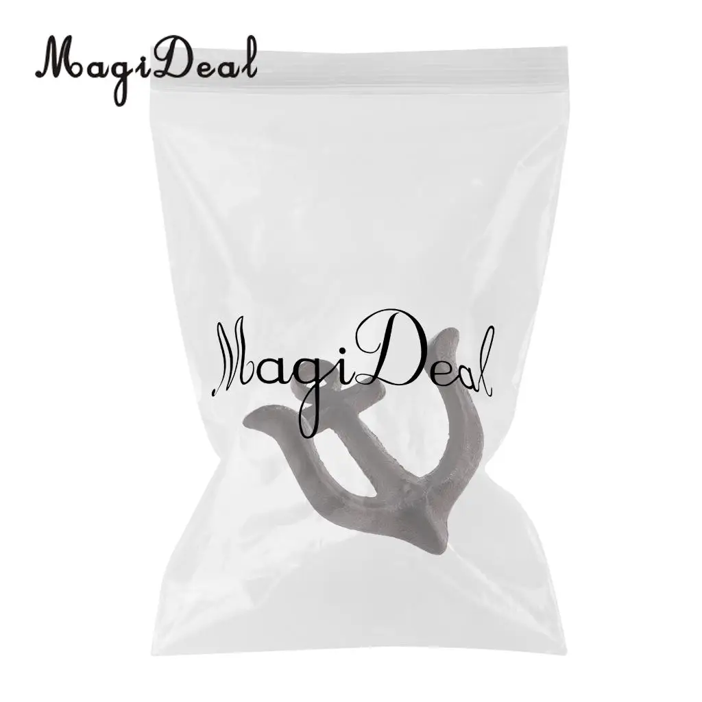 MagiDeal Metal Anchor Hooks Wall Door Mounted Clothes Towel Hat Key Hanger  Whiteandcrafted classic antique decorative wall hook