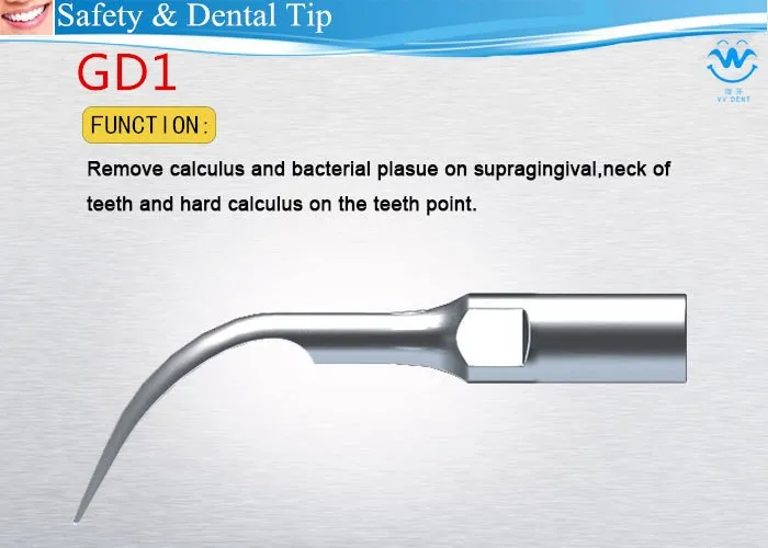 3 шт. Зубной Скейлер советы gd1 для дятел-dte, Satelec, Генри scehein серии S стоматологического оборудования