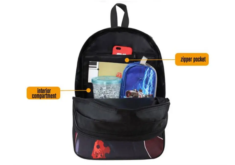 Детский Маленький Рюкзак 16 дюймов детский сад Удобная школьная сумка милый единорог Печать сумка Школьный ранец недорого