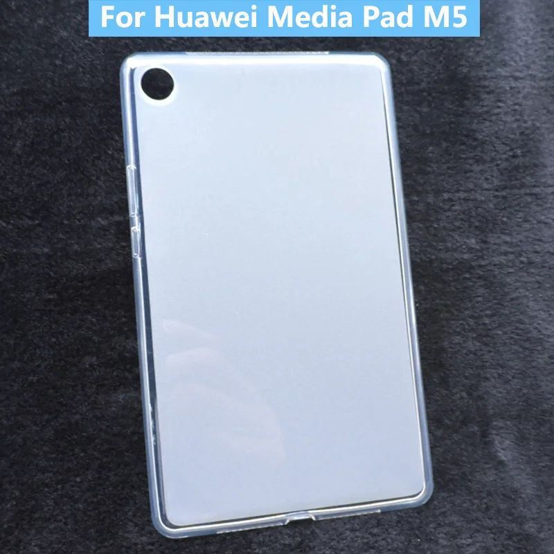 

Transparent Soft Silicone TPU Gel Clear Protective Tablet Back Case Cover For Huawei Media Pad M5 8.4 inch