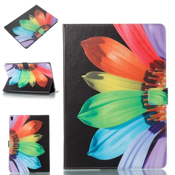 

For Samsung T380 Butterfly Sunflower Tree flower Folio PU Leather cases for Samsung T385 8 inch Cover Table