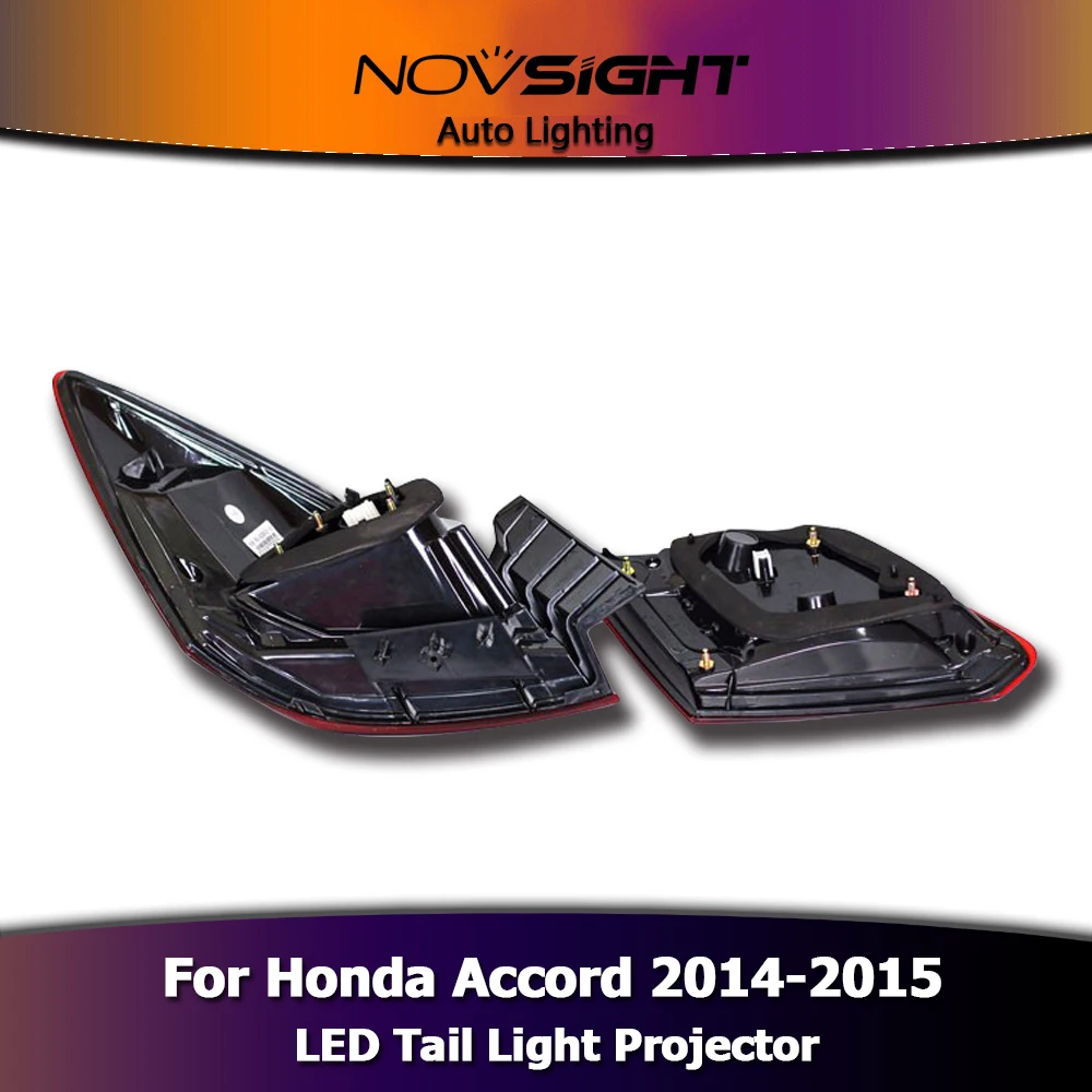 NOVSIGHT высокое качество Автомобильный свет H7 светодиодный задний фонарь LED DRL Поворотная сигнальная лампа подходит для Honda Accord