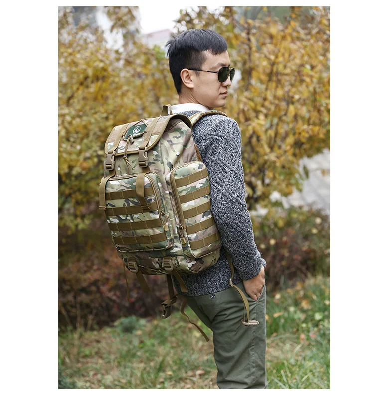 Jeebel 40L военный тактический рюкзак армейский Molle Водонепроницаемая спортивная сумка рюкзак для альпинизма Открытый походный Кемпинг Охота