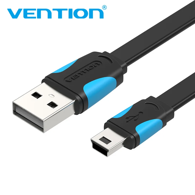 

Vention Mini USB Cable Mini USB to USB Fast Charging Data Cable For Cellular Phone Digital Camera HDD MP3 MP4 Player Tablets GPS