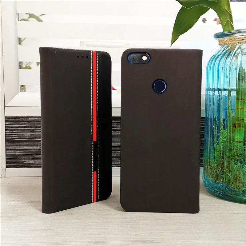 Кожаный чехол Infinix Note 5 X604 кошелек с отделениями для карт телефона Note5 кожаный