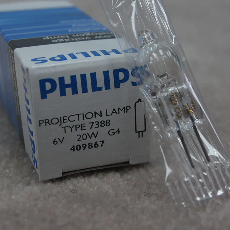 PHILIPS 7388 6V20W ESB M30 G4 PROJECTION LAMP,PH 6V 20W used for