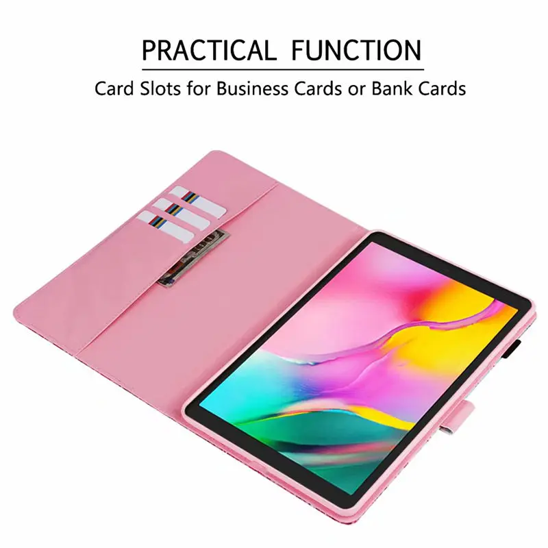 Чехол для Samsung Galaxy Tab A 10 1 2019 T510 T515 Модный чехол планшета с рисунком в виде медведя и