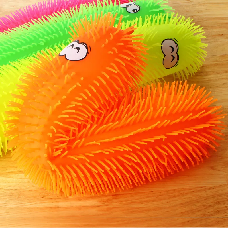 puffer worm toy