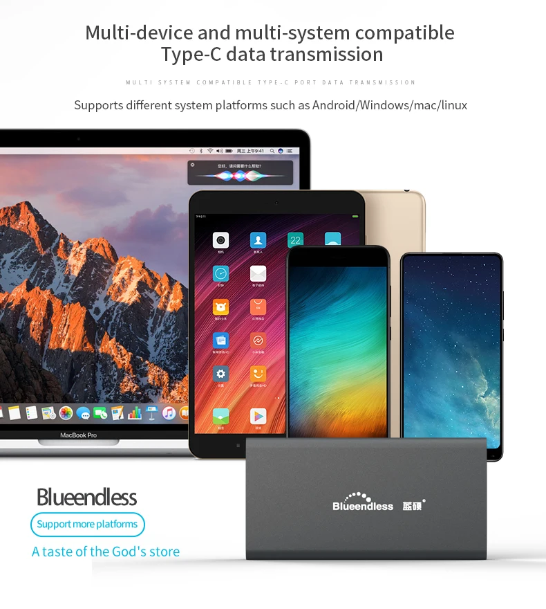 New product Aluminum m.2 ssd case portable hard disk msata to usb type c msata case 224222602280 hard drive msata enclosure (11)