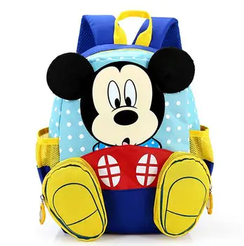 

Kindergarten Children Cartoon Mickey School Bags 2018 Kids Minnie Backpack Waterproof Schoolbags Satchel for boys and girls