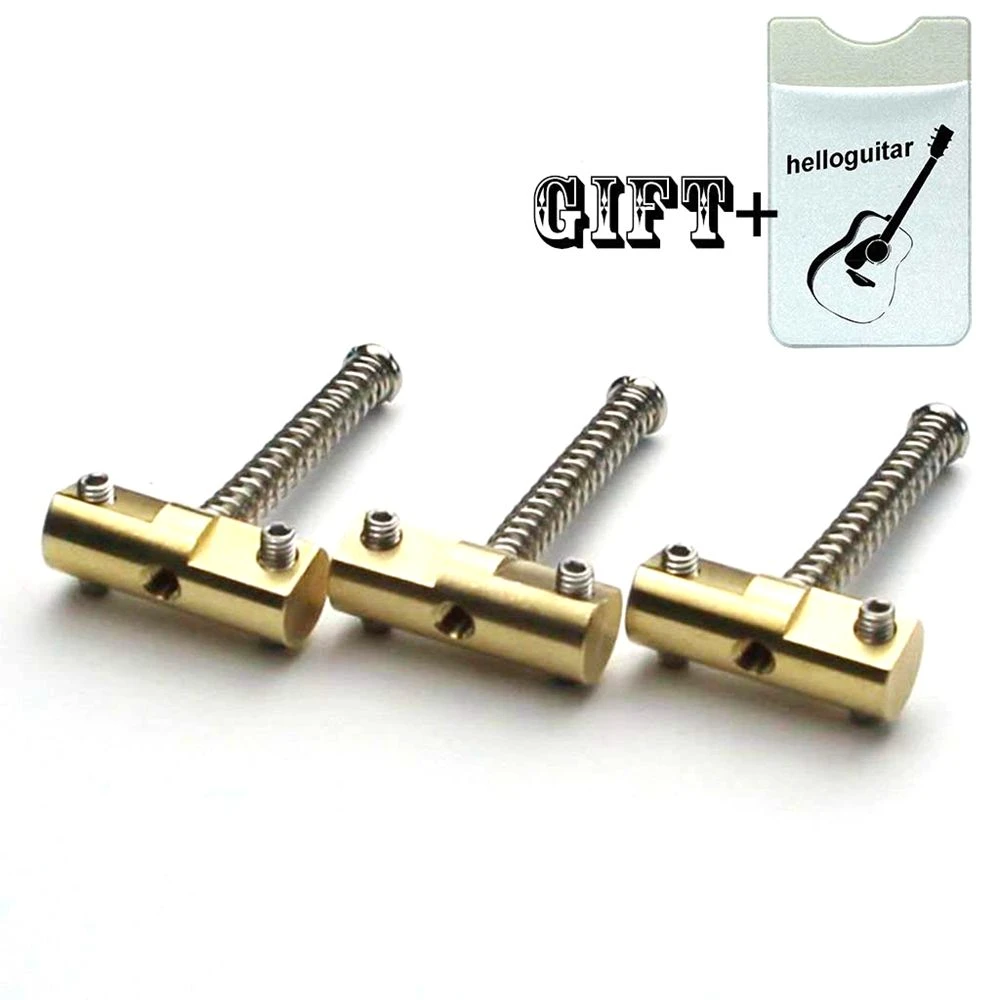 WILKINSON TELECASTER KOMPENSIERT MESSING-BRÜCKE SÄTTEL für Tele Gitarre Teile WILKINSON TELECASTER KOMPENSIERT MESSING-BRÜCKE SÄTTEL für Tele Gitarre Teile