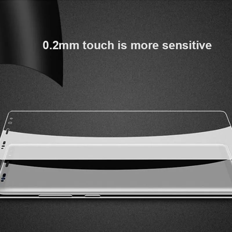 Закаленное стекло 10D для Samsung Galaxy note 8 защита экрана ультратонкая Защитная пленка 9