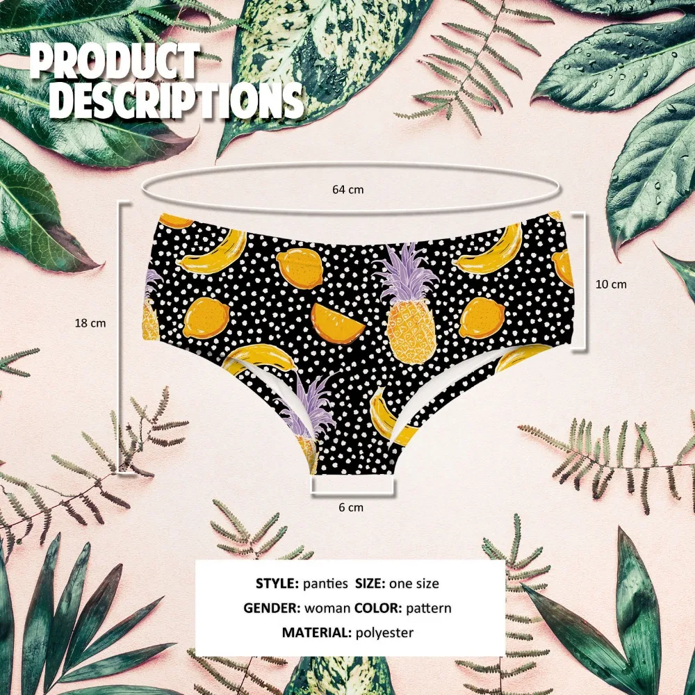 55043 FRUITS BLACK DOTS (00)