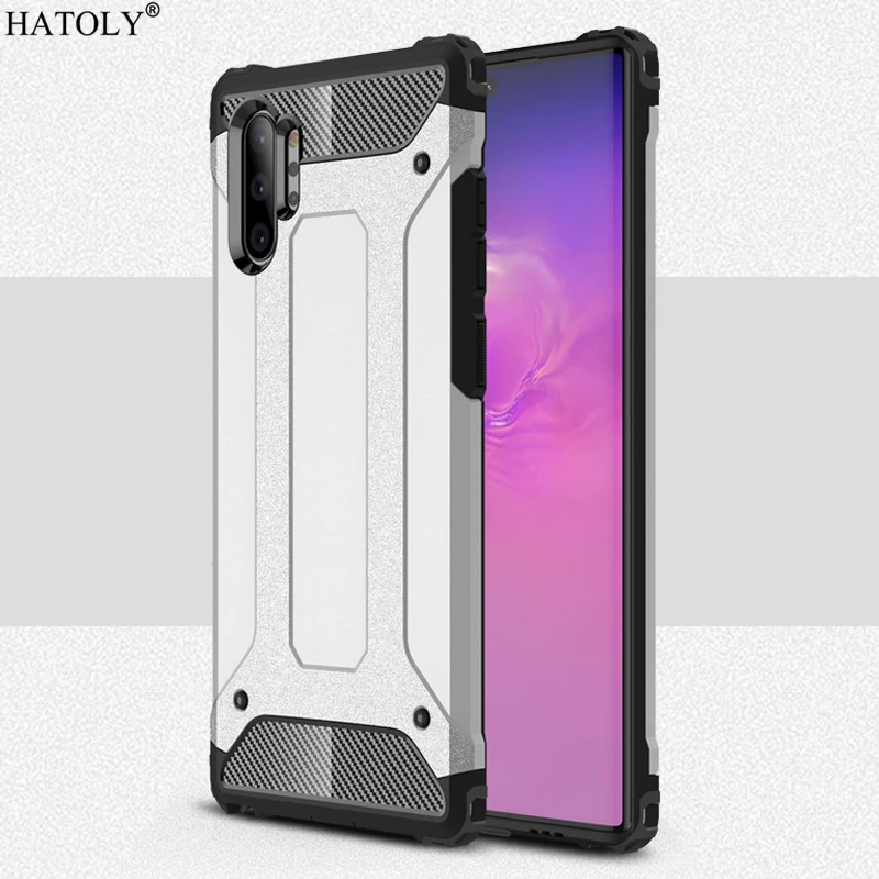 

For Cover Samsung Galaxy Note10 Pro Case Anti-knock Rugged Armor Cover Silicone Phone Case For Samsung Galaxy Note 10 Pro Plus