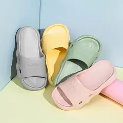 Новые детские тапочки EVA на лето 2019 года; домашние чистые детские сандалии для мальчиков и девочек