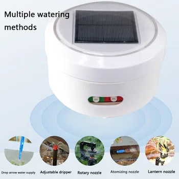 

Automatic Solar Irrigation USB Solar Timing Garden Automatic Drip Irrigation Kit Watering Devices Plant Drip Irrigation Tool
