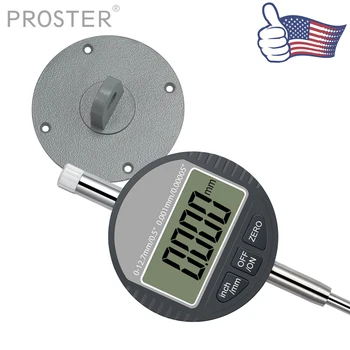 

(Send from US)Proster DTI Digital Dial Indicator 0.001/0.00005'' Digital Probe Indicator Dial Test Gauge Range 0-12.7mm Test