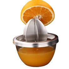 Ручная Соковыжималка артефакт 304 из нержавеющей стали лимон и апельсин чашка для сока миниатюрная Бытовая маленькая соковыжималка для фруктов D320