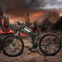350W powerful electric36V 12ah Lithium Battery E bicycle 26″*1.95 foldable Electric bicycle new Unisex folding Cycling ebike
