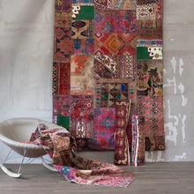 Пакистанский классический Posimi второй килим сплит-соединение Руководство шерсть галстук ковер Land Padgc193kilimyg40