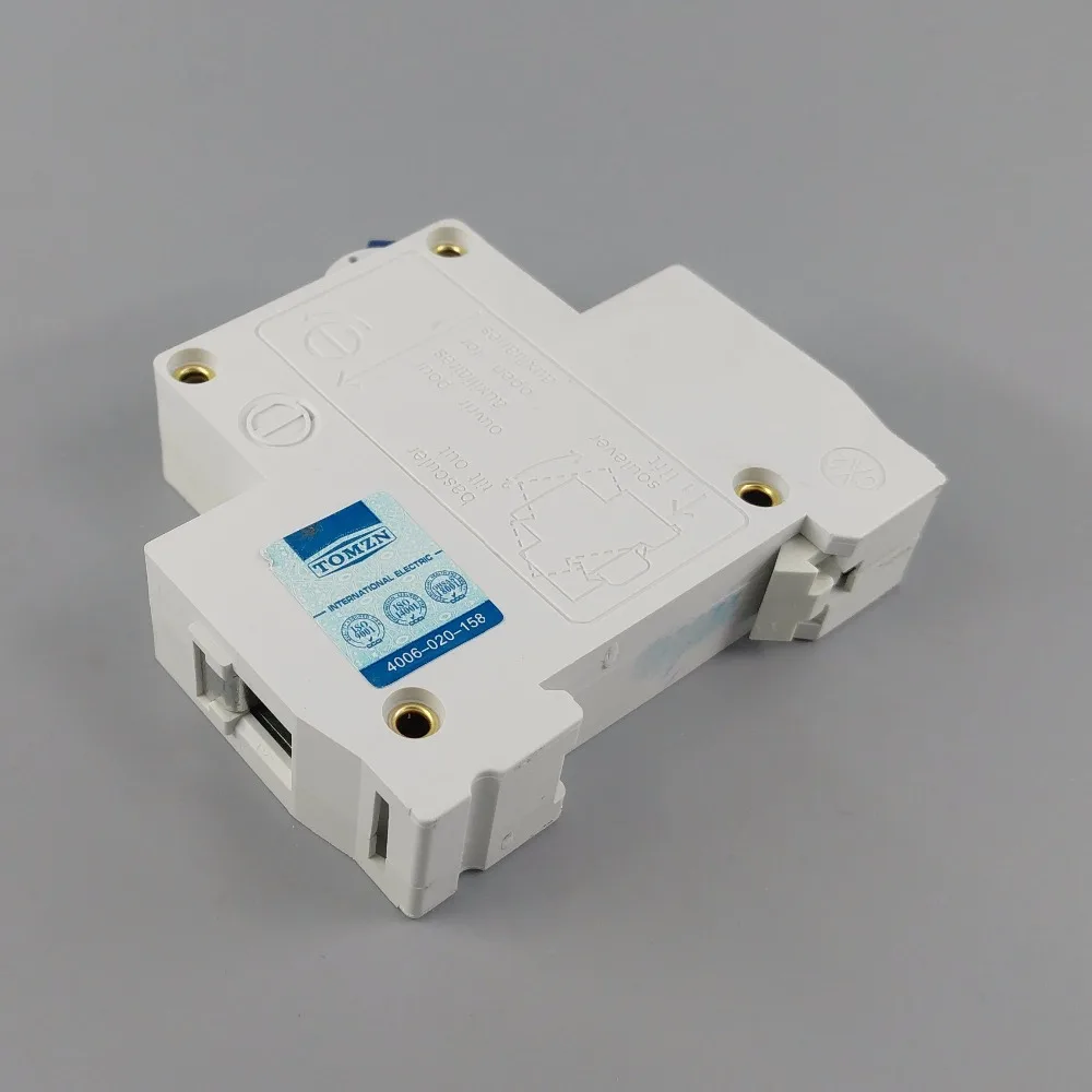 1P 10A DC 125V автоматический выключатель MCB C curve|mcb rccb|mcb circuit breakermcb mini breaker |