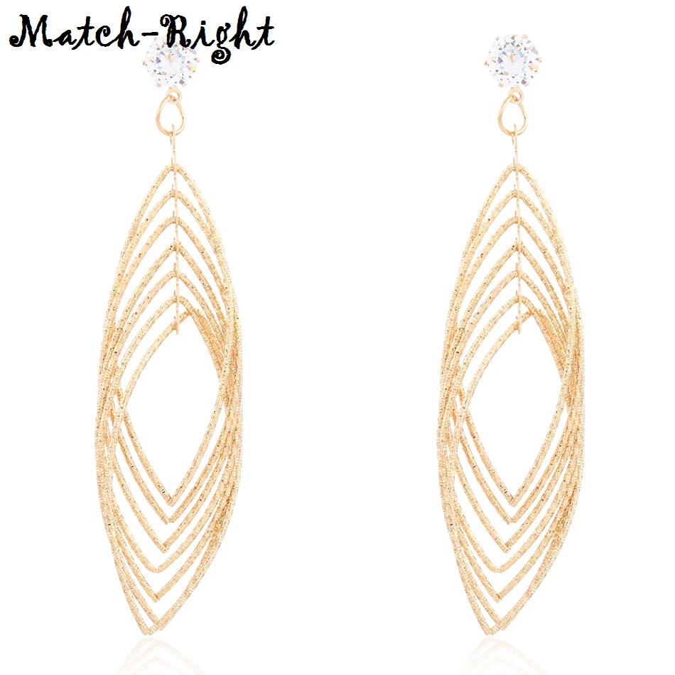 

Statement Earrings with Rhinestone for Women Geometric Minimalist Earring Pendants Women's New Fashion Jewelry for Gifts KK161