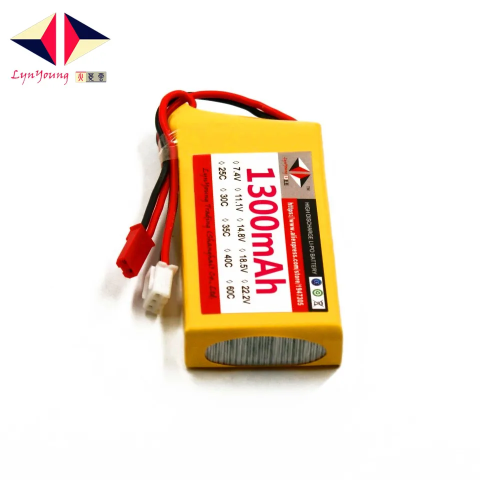 Аккумулятор HX Lipo 2S 7 4 в 1300 мАч 35C-40C для радиоуправляемого дрона квадрокоптера