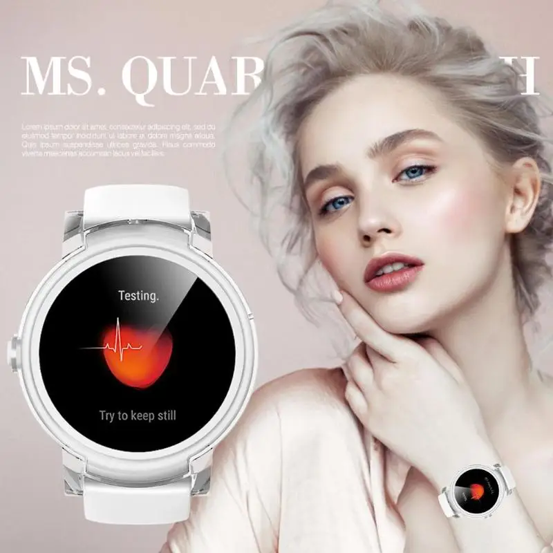 

Xiaomi Ticwatch Bluetooth 4.1 Smart Watch WIFI Waterproof Fitness Heart Rate Tracker 24 Hour Instruction Message Reminder Call